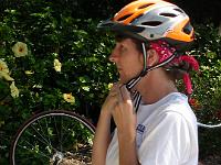 DSCN3064  Kathy Keehan, SDCBC, getting serious about riding