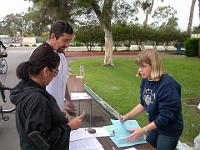 DSCN3390  Nancy explains the route to Maria Diaz and Art Cantu