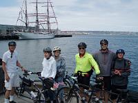 P5250003  US Coast Guard training tall ship EAGLE in port