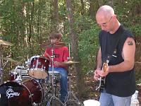 Century Rest Stop. Playing Sweet Home Alabama (whatelse)  Rest stop entertainment on the Beautiful Backroads Century ride