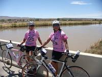 DSC01049  Dee and Maria crossing the Rio Grande