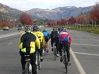 pieRide 02  A cold but dry start in Escondido heading toward Valley Center.