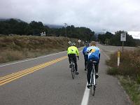 pieRide 12  Ursula, Anthony and Nerius start the climb up South Grade.