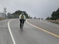 pieRide 21  Steve carefully descending Mesa Grande.