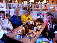 Rain Wait out Breakfast - We won and Rode IMG 2003