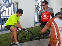 IMG 4677  Kelly fixes flat while Ed watches carefully