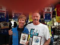 JohnJeanineCTC HallOfFame  John's good friend and team RAAM record holder, Jeanine Spence, is inducted into the Hall of Fame at the same time.