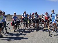 EmotionalFinale  Emotional final with friends who rode to meet Border2Border at Dana Point