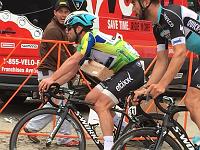 Cavendish  Cavendish just before the mountain top finish, conserving energy to beat the time limit