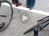 MtBaldyToGlendoraRidge  Video of NCCC group, except for speedster Nigel, at the turnoff to Glendora Ridge Rd at Mt Baldy Village south end. Video includes riders flying by at 15-20 mph uphill!
