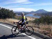 KevinNicholas Engineers LakeCuyamaca  Kevin Nicholas overlooking the lake