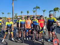 NCCC Obliteride group pict 081421  Paul Hoffmann organized a group for a cancer fundraiser via his employer Amazon AWS - Obliteride 2021. They rode 50 miles to support the cause.