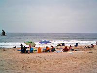 56bikepath09  Back in Carlsbad, even the fast seagull(left) couldn't escape my quick $10 VistaQuest Keychain camera!