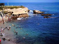 thursday.7.26 09  Ahhh! LaJolla Cove looks real good about now. Time for a dip?